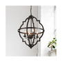 Octavia 20" 4-Light Indoor Pendant Lamp with Light Kit