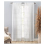 Horizon Stripe Rod Pocket with Back Tab Curtain Panel 55"W x 96"L