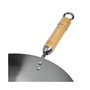 Classic Series Round Bottom Carbon Steel Wok with Birch Handles, 14"