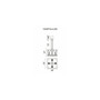 Marini 4 Light Chandelier