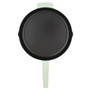 Enameled Cast Iron 12" Skillet with Helper Handle and Pour Spouts