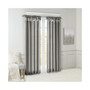 Emilia Twist Tab Lined Window Curtain 84" Panel