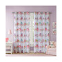 Owl Printed Blackout Window Curtain Panel, Multi - 50x84"