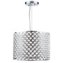 Silva Beaded 12"D Adjustable Diamond Pendant