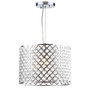 Silva Beaded 12"D Adjustable Diamond Pendant