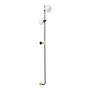 Equinox LED Modern Sconce Lamp with Glass Globe Shades