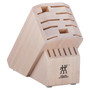Pro 16pc Block Set with Solid White Rubberwood Block