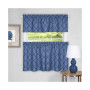 Colby Window Curtain Tier Pair and Valance Set, 58x36