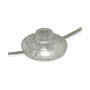 Basso Torchiere 3 Light Floor Lamp with Glass Shades