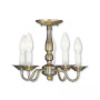Williamsburgh 5-Light Convertible Mini Chandelier/Ceiling Mount