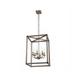 Magnolia 6-Light Adjustable Rustic Farmhouse LED Pendant