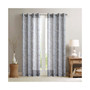 1-PC Averil Sheer Bird Window Curtain Panel, Grey - 50x84"