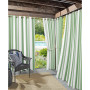 Valencia Cabana Stripe Room Darkening Grommet Curtain Panel, 95" x 54"