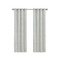 1-PC Polyester Blackout Grommet Top Curtain Panel, White - 50x95" Panel