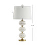 Carter 29.7" Glass Led Table Lamp