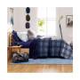 Fully Reversible Microfiber College Dorm Comforter in Twin/Twin XL