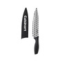 10-Pc. Black and White Geometric Cutlery Set