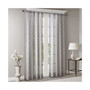Irina Diamond Sheer Window Panel, Grey - 50x84"