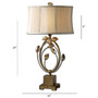 Alenya Gold Table Lamp