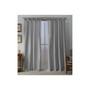 Curtains Loha Linen Braided Tab Top Curtain Panel Pair, 54" x 108"