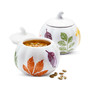 Harvest 2-Pc. Stoneware Pumpkin Cocottes Set, Created for Macy's