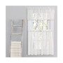 Woven Lace Rod Pocket w/Header  Curtain Valance 52"W x 14"L