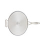 Stainless Steel 5 Quart Induction Saute Pan with Lid and Steelshield Hybrid Stainless and Non-stick Technology