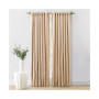 Herringbone Lined Rod Pocket With Back Tabs Curtain Panel 48"W x 96"L