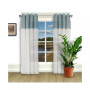 Geneva Pleated 2-Tone Grommet Curtain Panel 52"W x 63"L