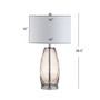 Juliette Glass, Metal Led Table Lamp