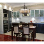 Diffusion Collection 4 light chandelier in Oil Rubbed Bronze