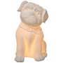 Simple Designs Porcelain Puppy Dog Shaped Table Lamp