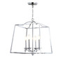 Gloria 4-Light Metal Led Pendant