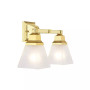 Mission 2-Light Bath Vanity Fixture