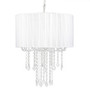 Tadpoles 1 Bulb Shaded Chandelier