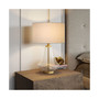 Lagos Table Lamp with Flax Shade