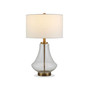 Lagos Table Lamp with Flax Shade