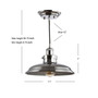 Felix 11" Adjustable Industrial Led Pendant