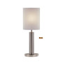 Catriona 27" Modern Slim Oval LED Touch Table Lamp