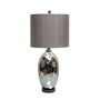 Ceramic Table Lamp with Metal Base