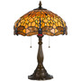 2-Light Tiffany Table Lamp