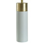 Concrete and Metal Table Lamp