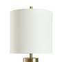 Concrete and Metal Table Lamp