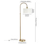 Veronica Arc Floor Lamp