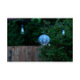 Home & Garden Soji Stella Globe Sky Metallic Wave Punch Solar Lantern