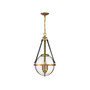 Bozeman 3-Light Pendant in Warm Brass