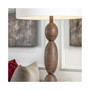 Evolution by Collection Madeline Resin Wood Floor Lamp