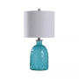 Textured Glass Table Lamp