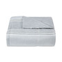 Douglas Stripe Greyscale 8 Piece Reversible Comforter Sets, Created for Macy's