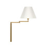 Moby Swing Arm Floor Lamp with Empire Shade